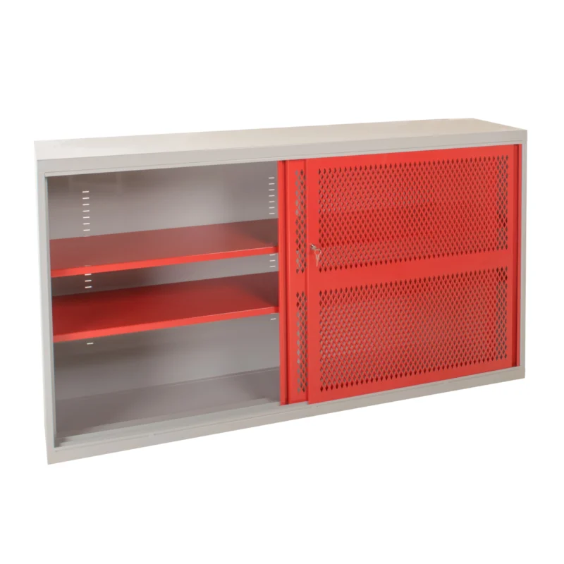 Redditek Sliding Mesh Door Industrial Cabinet - Floor Standing - 1020H x 1830W x 460D