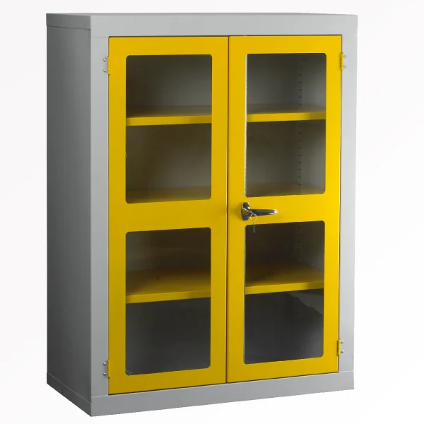 Redditek Polycarbonate Vision Door Cabinet - Floor Standing - 1220H x 915W x 457D
