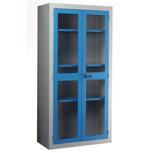 Redditek Polycarbonate Vision Door Cabinet - Floor Standing - 1830H x 915W x 457D