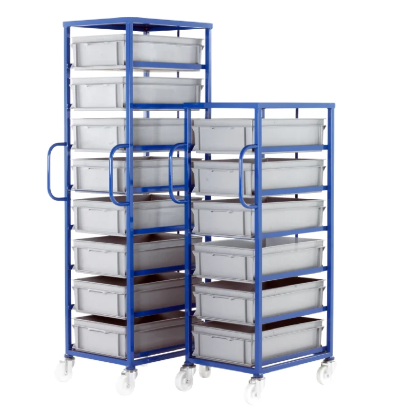 Loadtek 500 Series Mobile Container Tray Rack - Complete Kit -