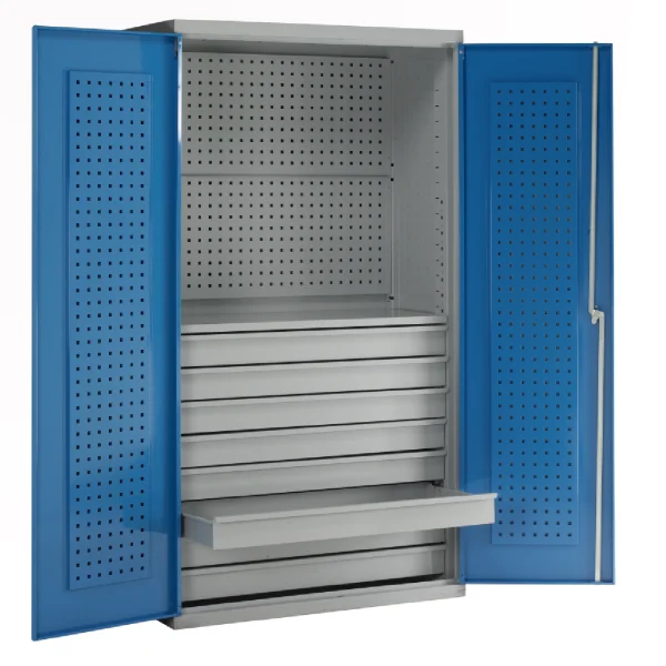 Redditek Euro Tall Cabinets - Complete Kit B - 8x Drawers & 1x Shelf & Half Tool Back Panel