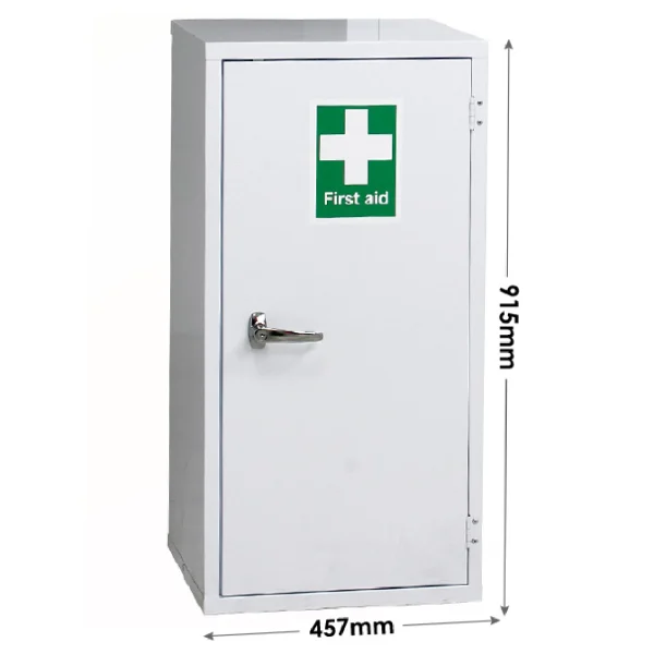 Redditek First Aid Cabinet - Floor Standing - 915H x 457W x 457D