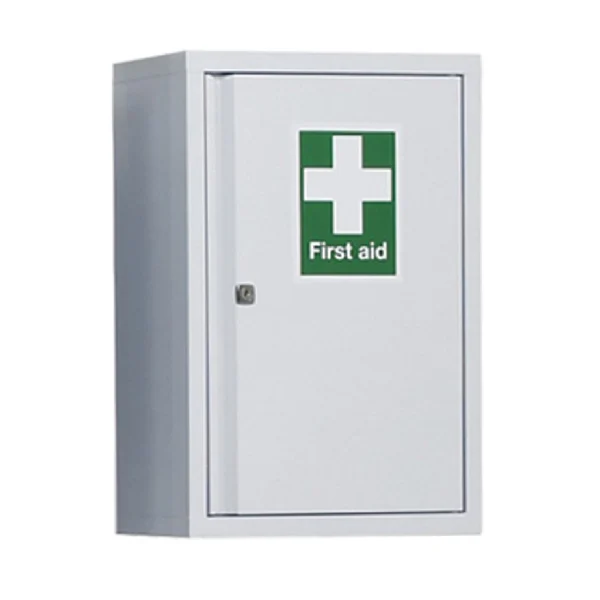 Redditek First Aid Medical Cabinet - Wall Mounted - 600H x 400W x 300D