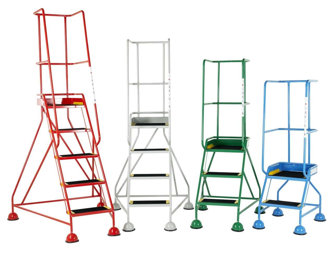 Steptek classic colour range british kitemarked mobile steps