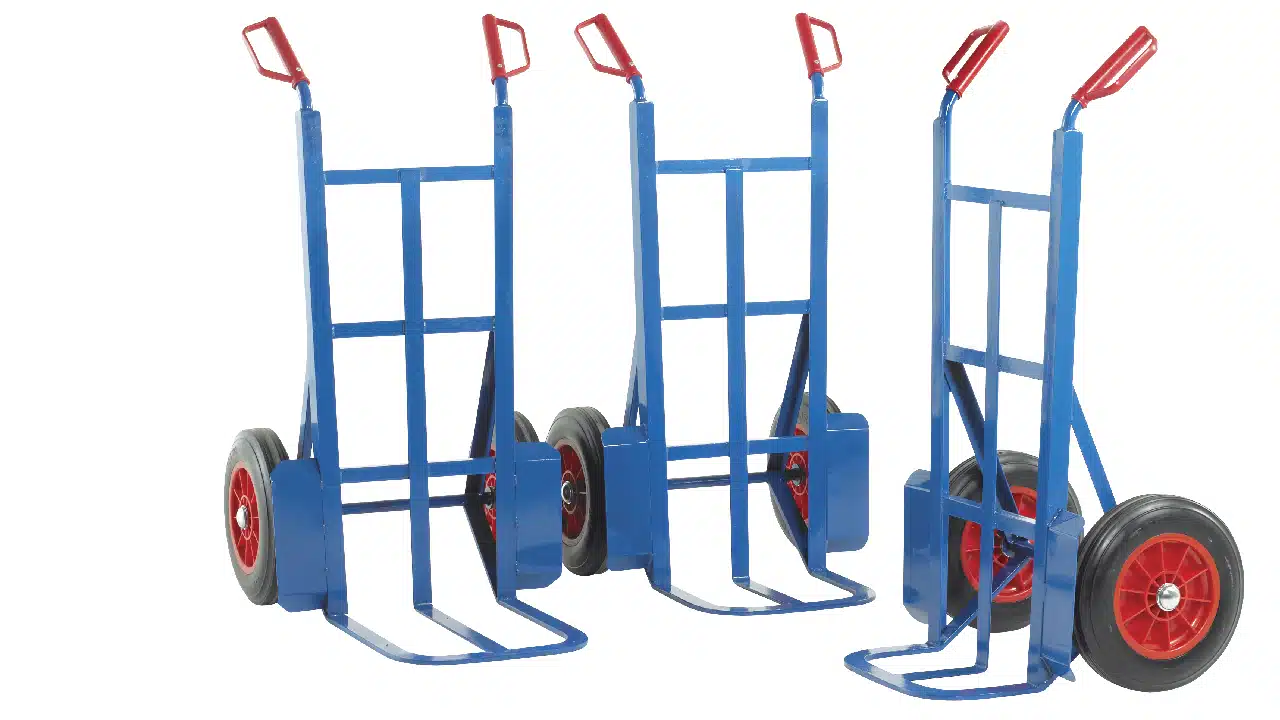 Group of rough terrain sack trucks