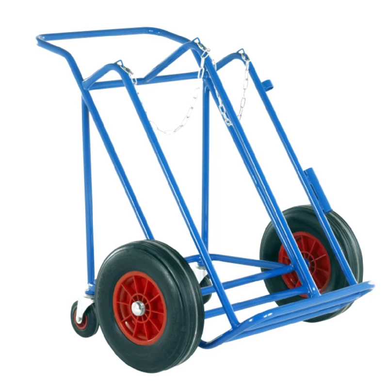 Loadtek Welders Oxygen Acetylene Cylinder Trolley - 4 Wheel