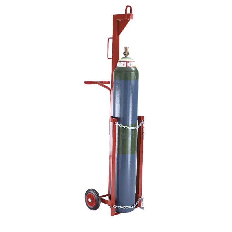 Loadtek Cylinder Lifting Cradle Trolley - Single Cylinder