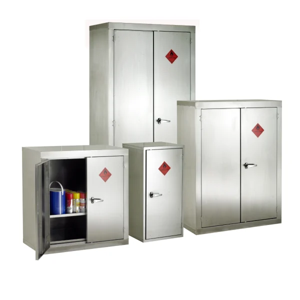 Redditek Stainless Steel COSHH Cabinet - Floor Standing -