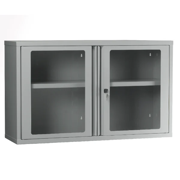 Redditek Polycarbonate Vision Door Cabinet - Wall Mounted - 600H x 1000W x 300D