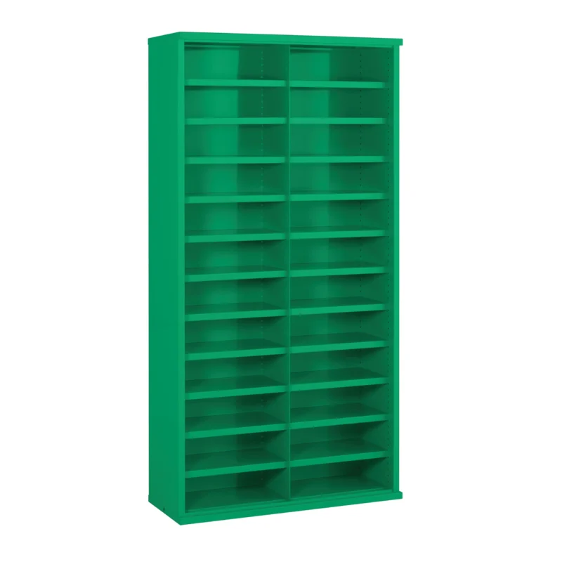 Steel Bin Cabinet | 24 Compartment Bins | 445W x 148H