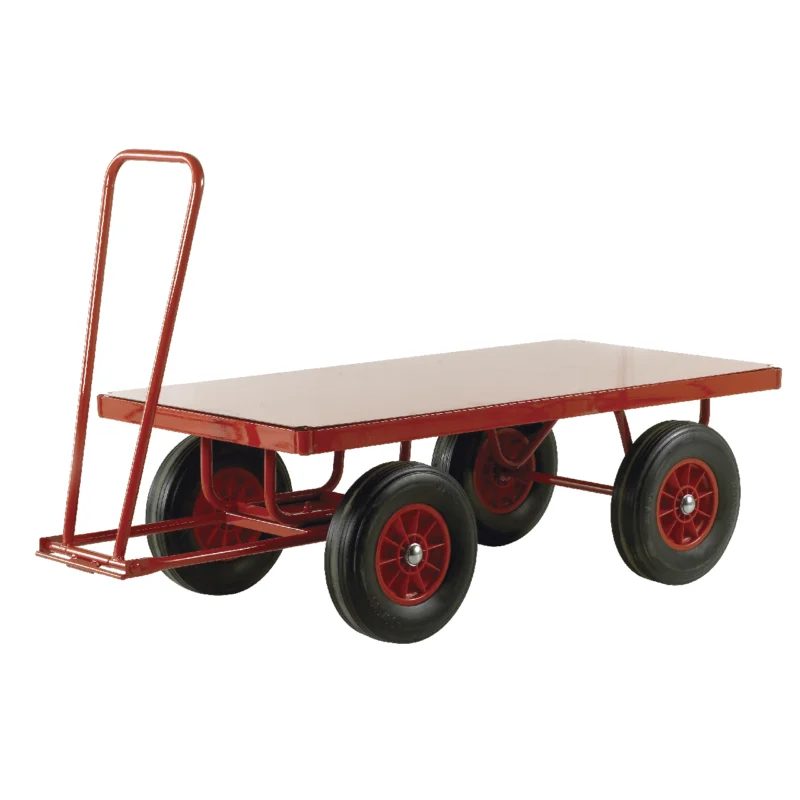 Loadtek Trader Truck Hand Turntable Trailer - Steel Deck