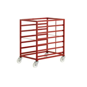 Loadtek Food Grade Storage Mobile Tray Rack - Complete Kit - 6 Trays Empty