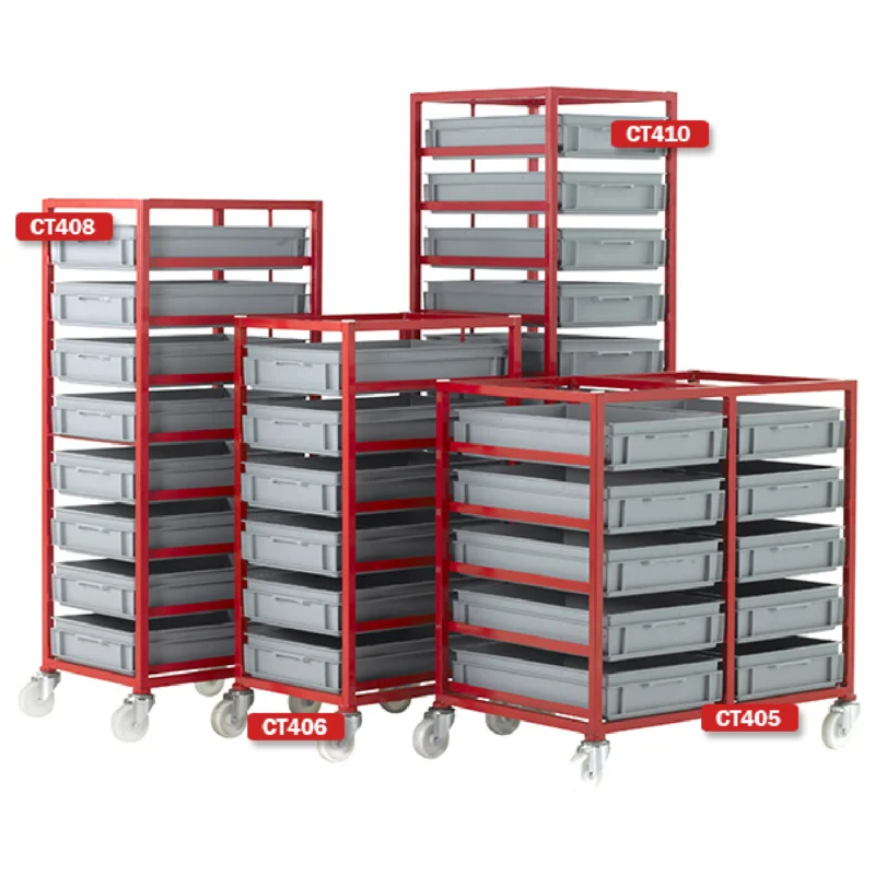 Loadtek 400 Series Mobile Tray Rack - Complete Kit - Group