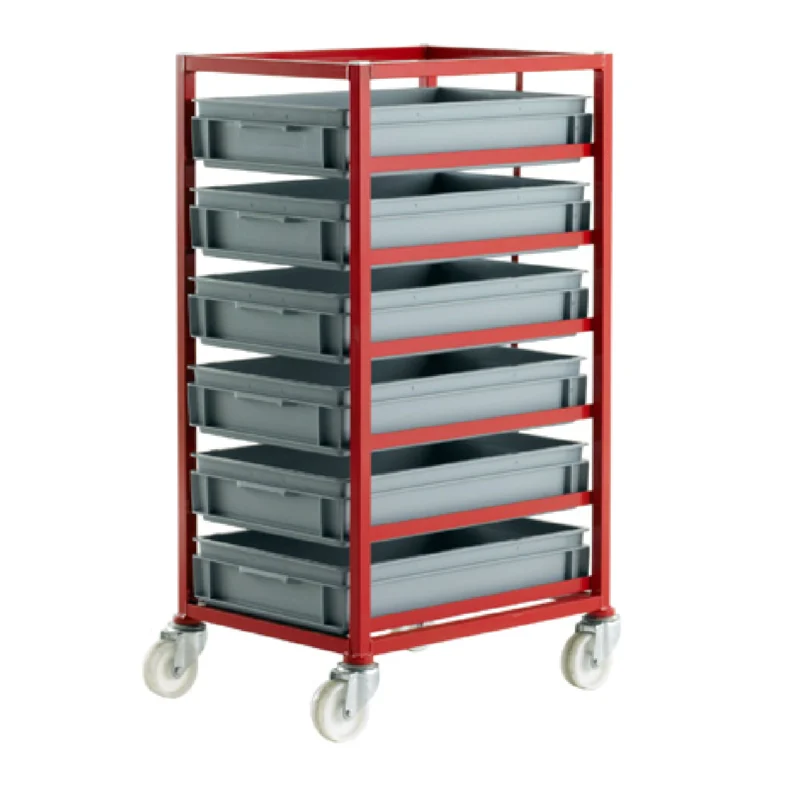 Loadtek 400 Series Mobile Tray Rack - Complete Kit - 6 Trays