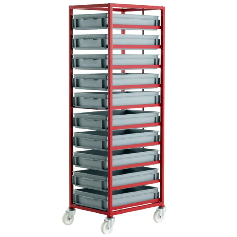 Loadtek 400 Series Mobile Tray Rack - Complete Kit - 10 Trays