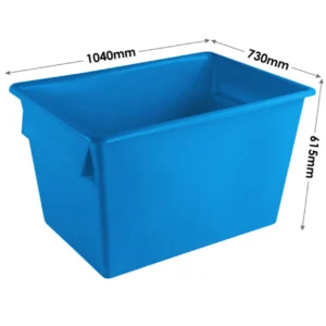 Loadtek Plastic Container Storage Trolley - 360 Litre