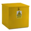 Redditek Flat Top COSHH Bin Chest - 600H x 600W x 600D