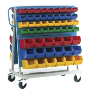 Loadtek Louvre Panel Trolley - 4x Panel Double Sided A Frame Fully Kitted