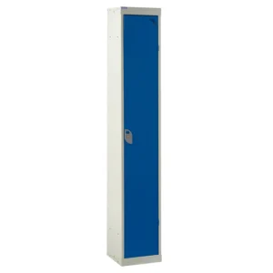 QMP Steel Splash Lockers - 1 Door Blue
