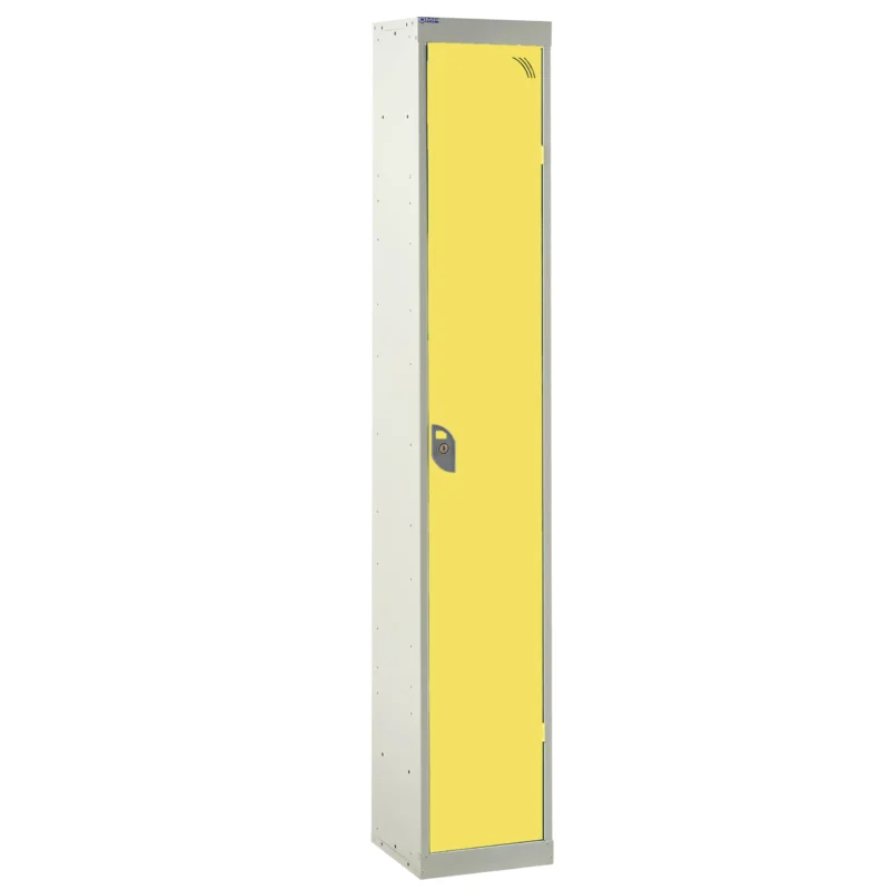 QMP Standard Lockers - 1 Door Yellow