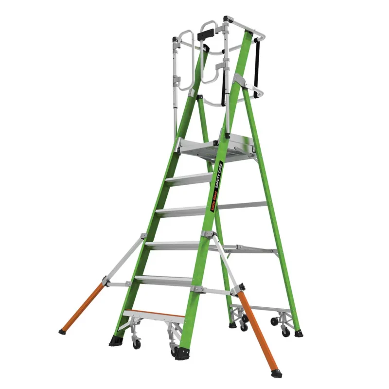 Little Giant Safety Cage Series 2.0 - Platform Ladders