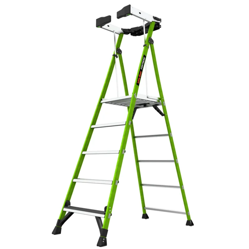 Little Giant Fortress Step GRP - Guarded Step Ladders