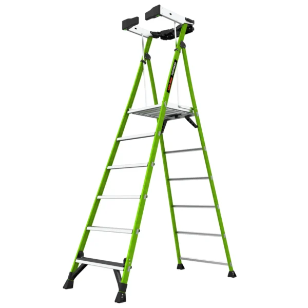 Little Giant Fortress Step GRP - Guarded Step Ladders