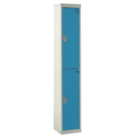 QMP Standard Lockers - 2 Door Light Blue