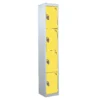 QMP Standard Lockers - 4 Door Yellow