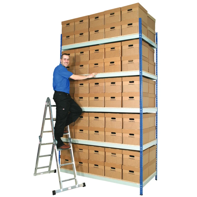 Archive Box Storage - Rivet Racking