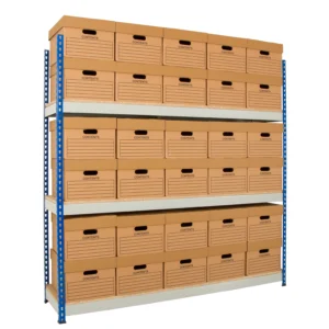 Archive Box Storage - Rivet Racking