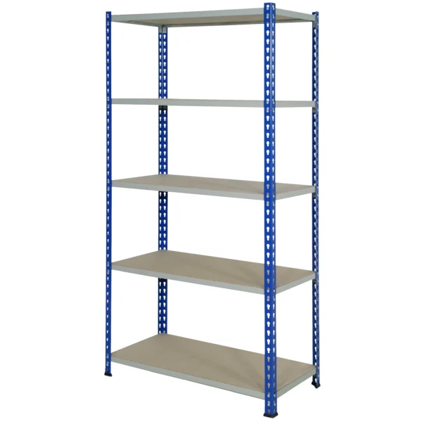 J Rivet Racking - 5 Shelves - 150kg UDL