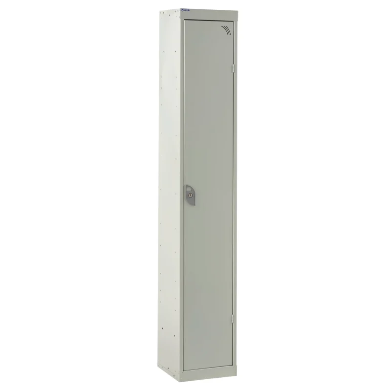 QMP Express Delivery Lockers - 1 Compartment Grey