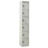 QMP Express Delivery Lockers - 6 Door Grey