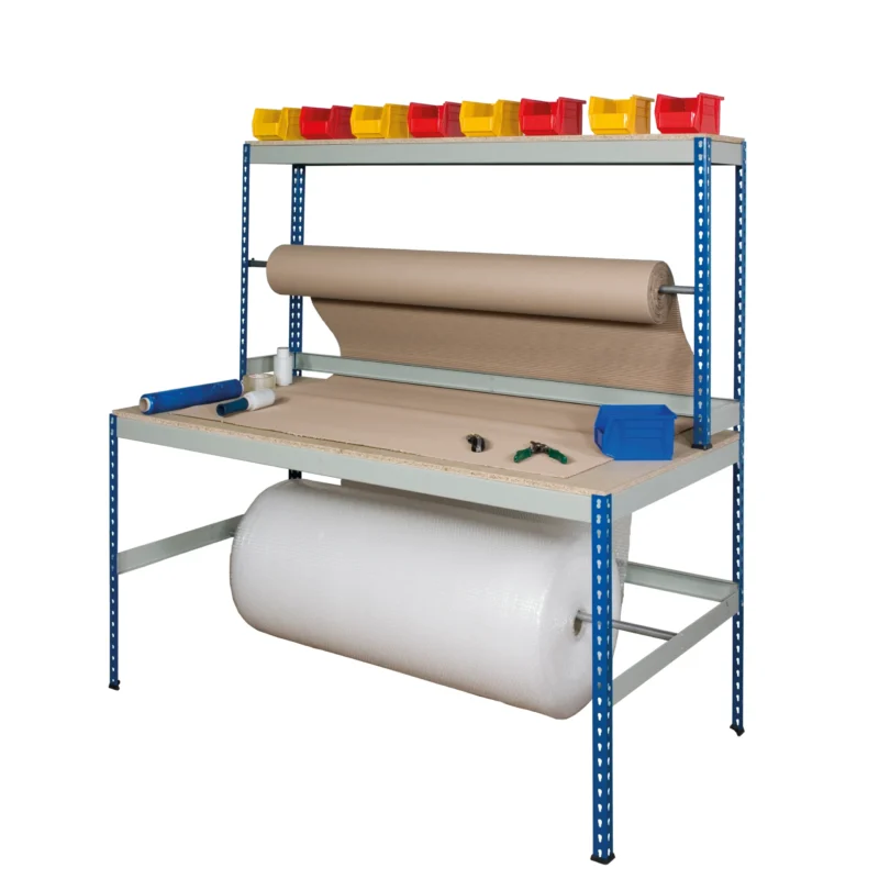 Rivet Long Packing Workstation - 2 Tier