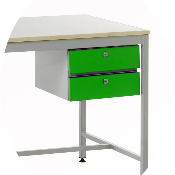 2x Drawer Unit - For Steel Workbenches
