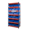 Rivet Racking With Shelf Bins -6 Shelves - 600kg UDL