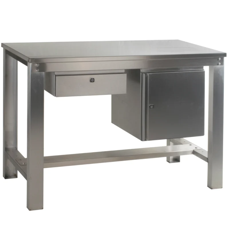 Redditek Heavy Duty Stainless Steel Workbench - Complete Kit