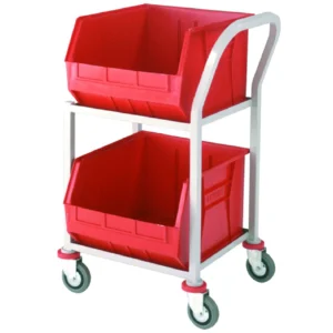 Loadtek Container Store Distribution Trolley - 2 Container Trolley