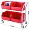 Loadtek Container Store Distribution Trolley - 4 Container Trolley Sizing