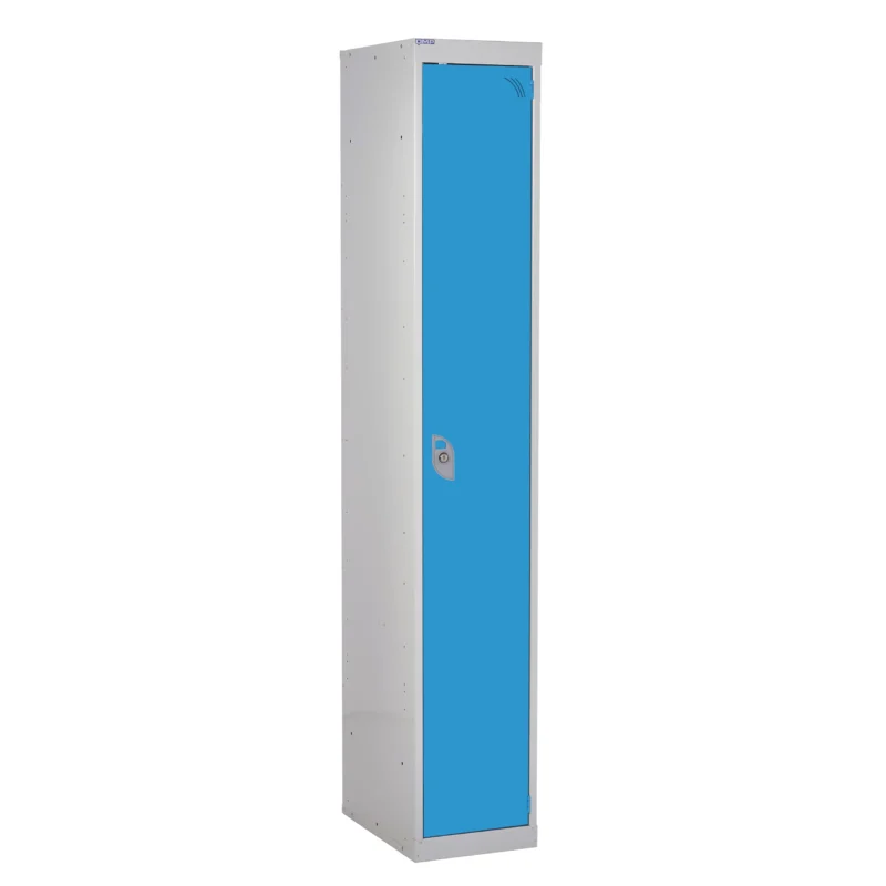 QMP Secure Lockers - 1 Door Light Blue