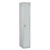 QMP Secure Lockers - 1 Door Light Grey