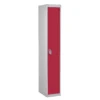 QMP Secure Lockers - 1 Door Red