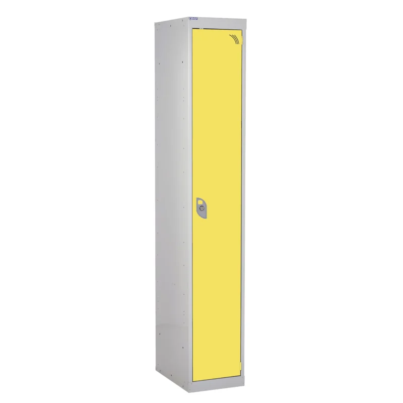 QMP Secure Lockers - 1 Door Yellow