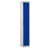 QMP Padlock Lockers - 1 Door Blue