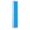 QMP Padlock Lockers - 1 Door Light Blue