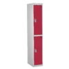 QMP Secure Lockers - 2 Door Red