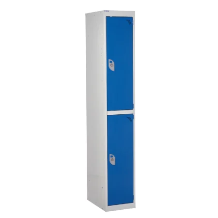 QMP Secure Lockers - 2 Door Blue