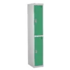 QMP Secure Lockers - 2 Door Green