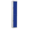 QMP Padlock Lockers - 2 Door Blue